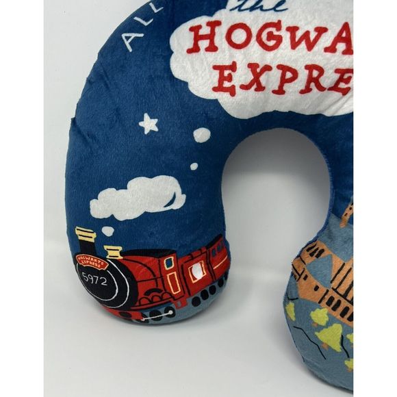 Harry Potter The Hogwarts Express Travel Neck Pillow New Wizarding World - Picture 3 of 4